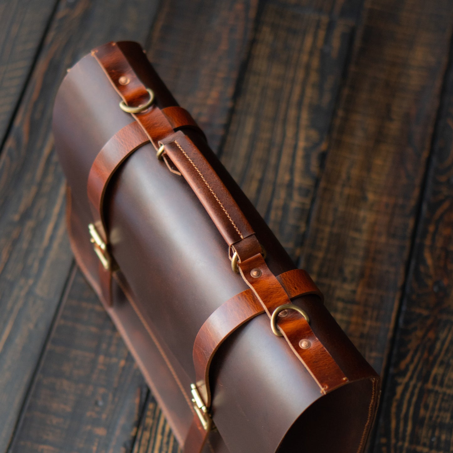 Brooklyn Satchel (Saddle Tan)
