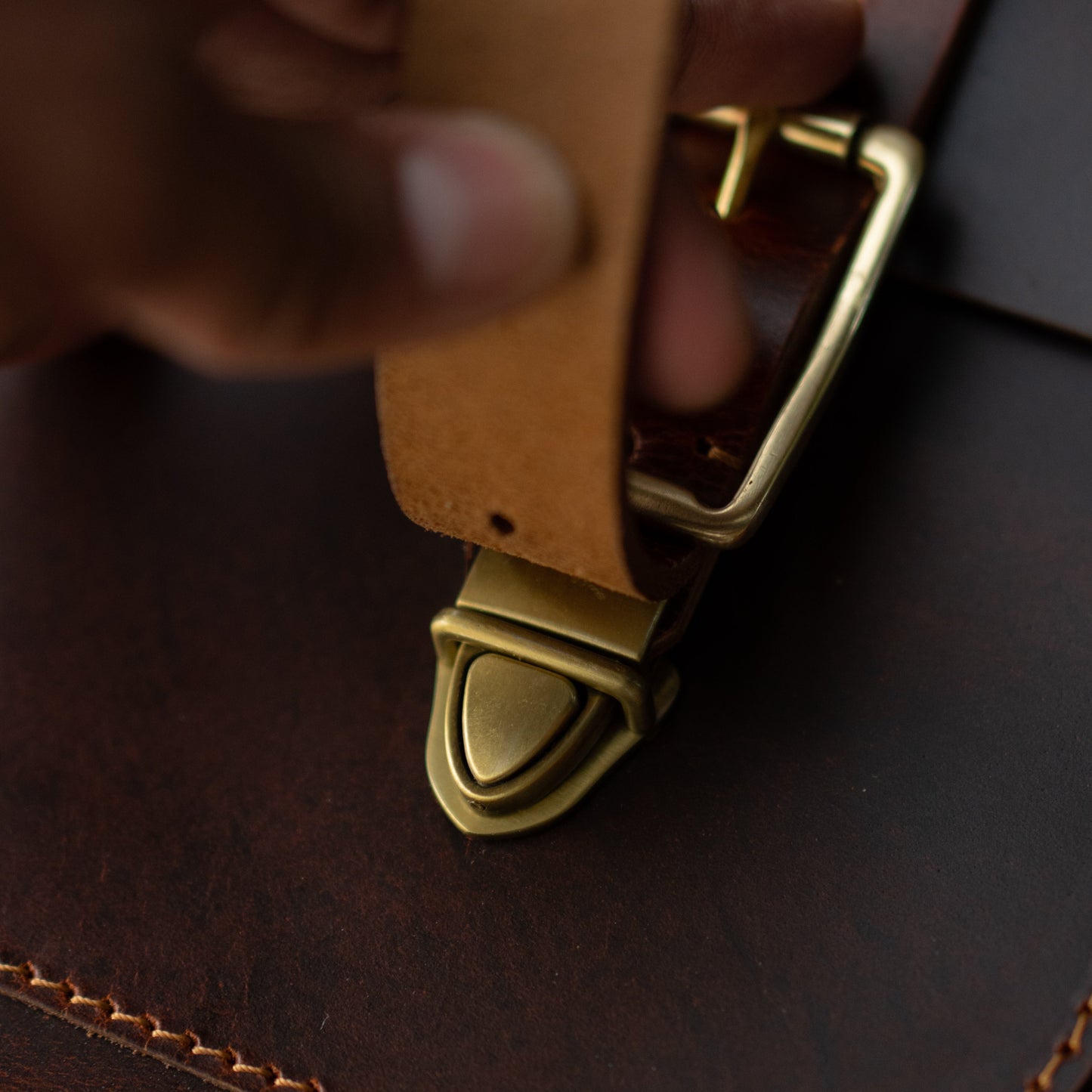 Brooklyn Satchel (Saddle Tan)