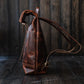 Legacy Roll Top Backpack (Saddle Tan)