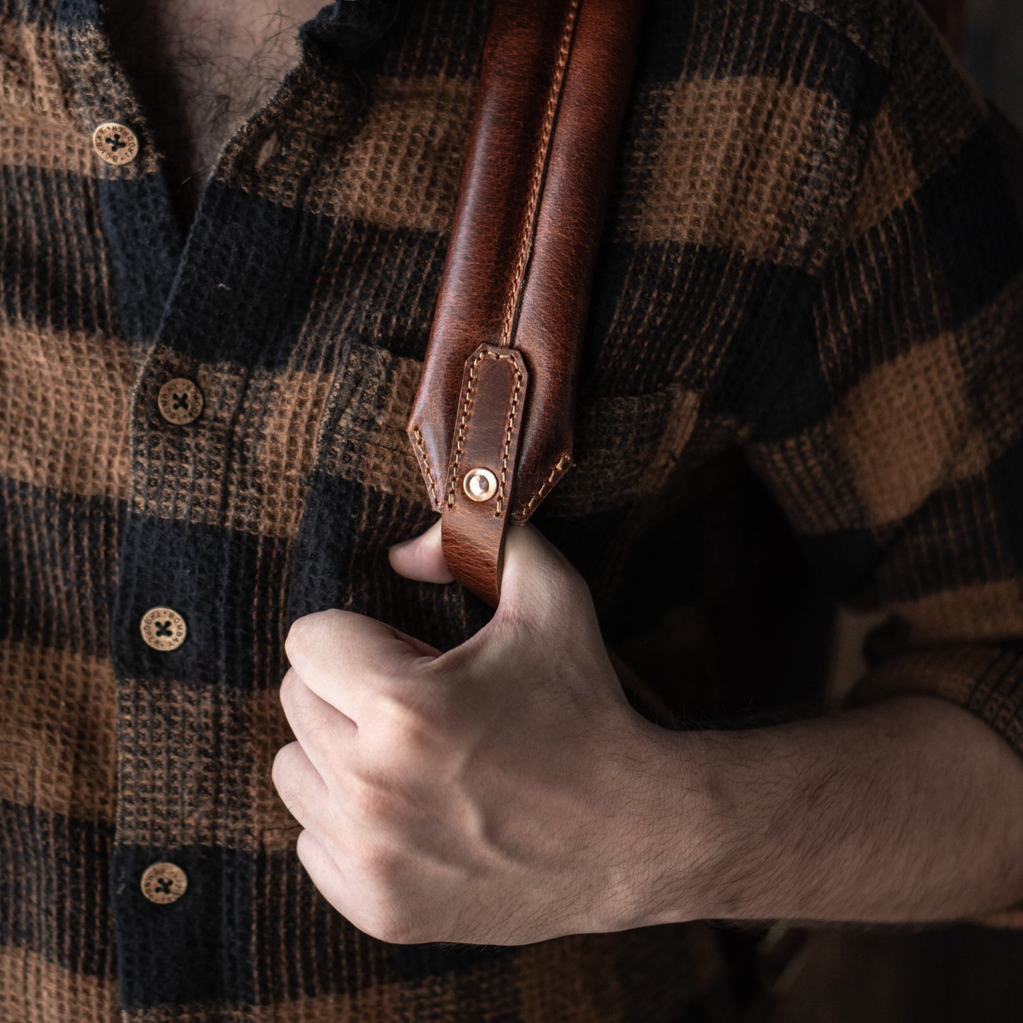 Legacy Roll Top Backpack (Saddle Tan)