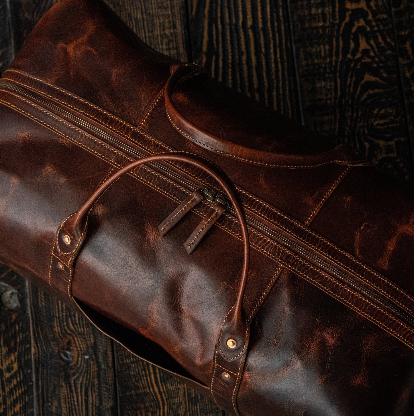 Heritage Duffle (Saddle Tan)