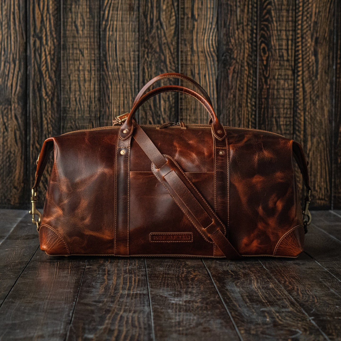 Heritage Duffle (Saddle Tan)