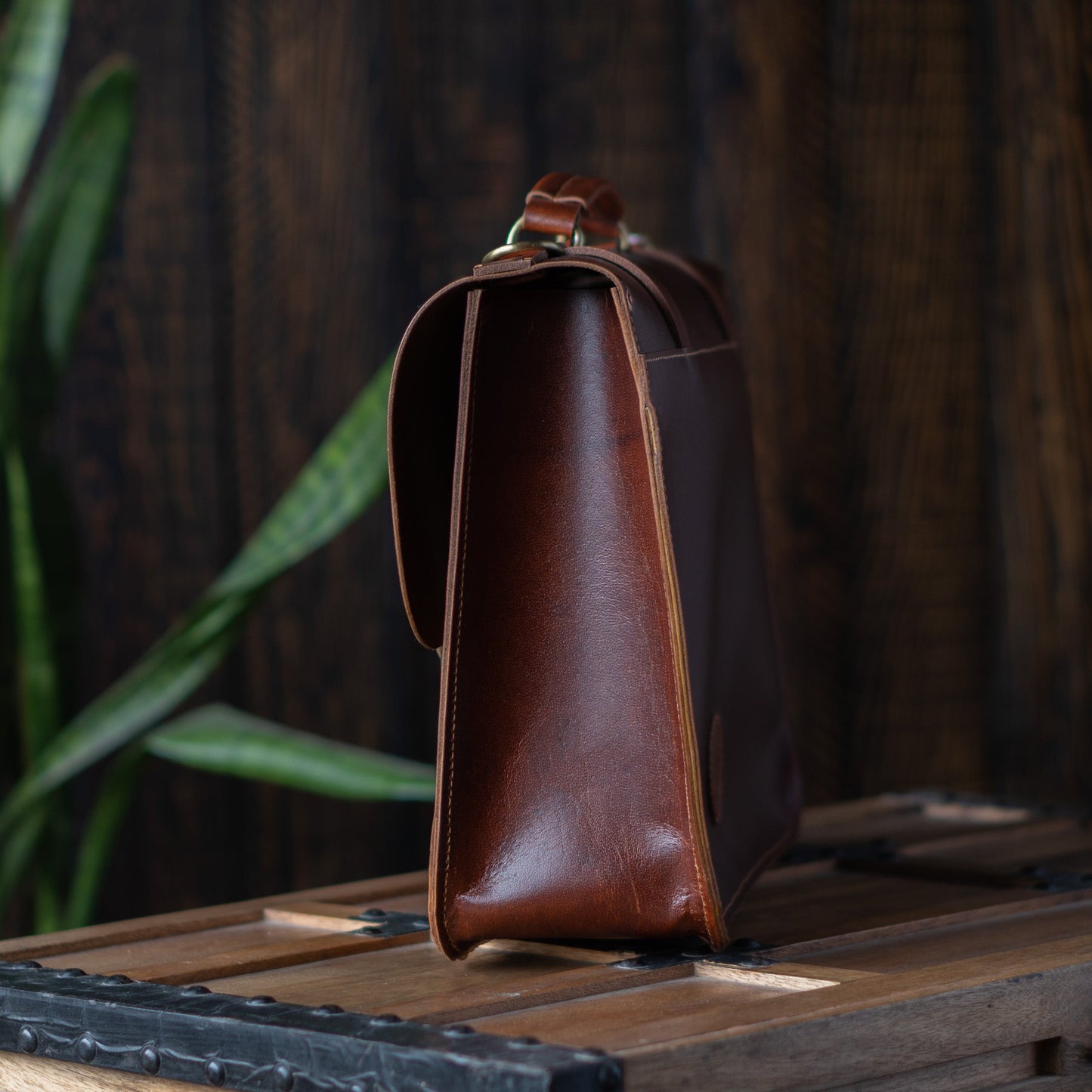 Brooklyn Satchel (Saddle Tan)