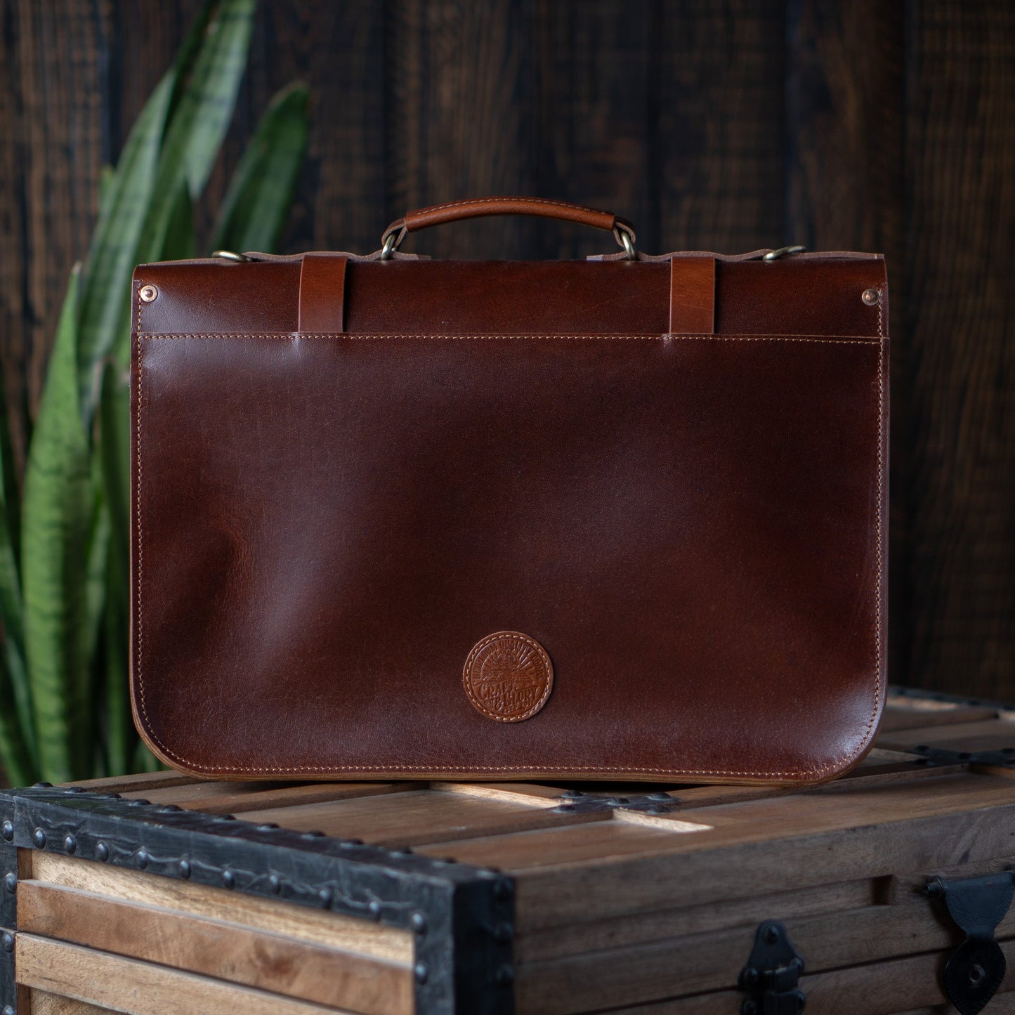 Brooklyn Satchel (Saddle Tan)