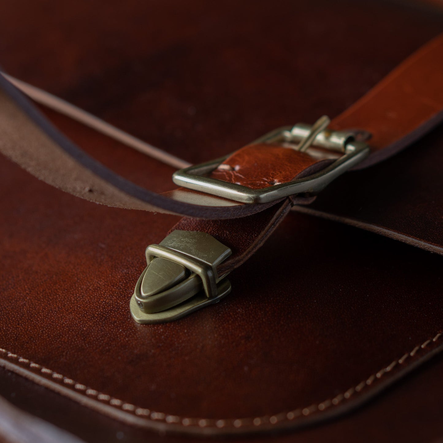 Brooklyn Satchel (Saddle Tan)