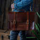 Brooklyn Satchel (Saddle Tan)