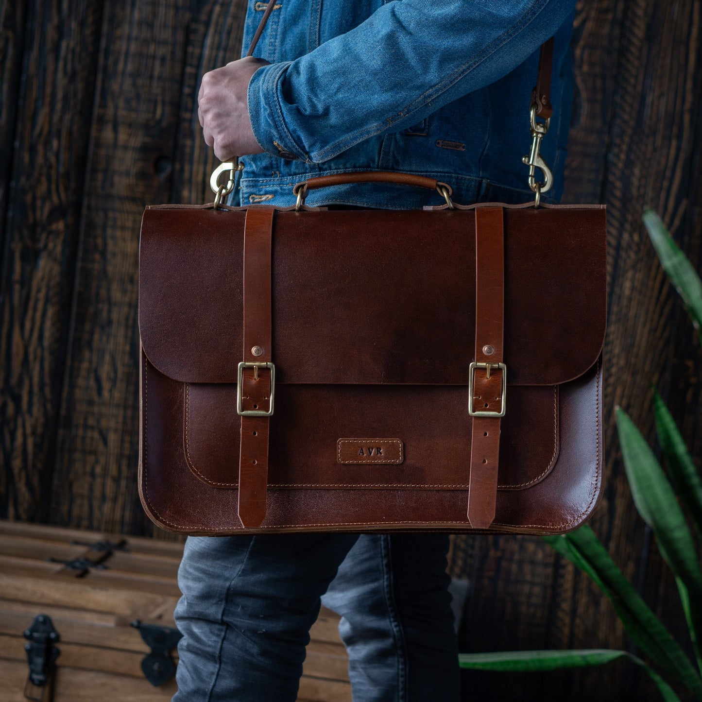 Brooklyn Satchel (Saddle Tan)