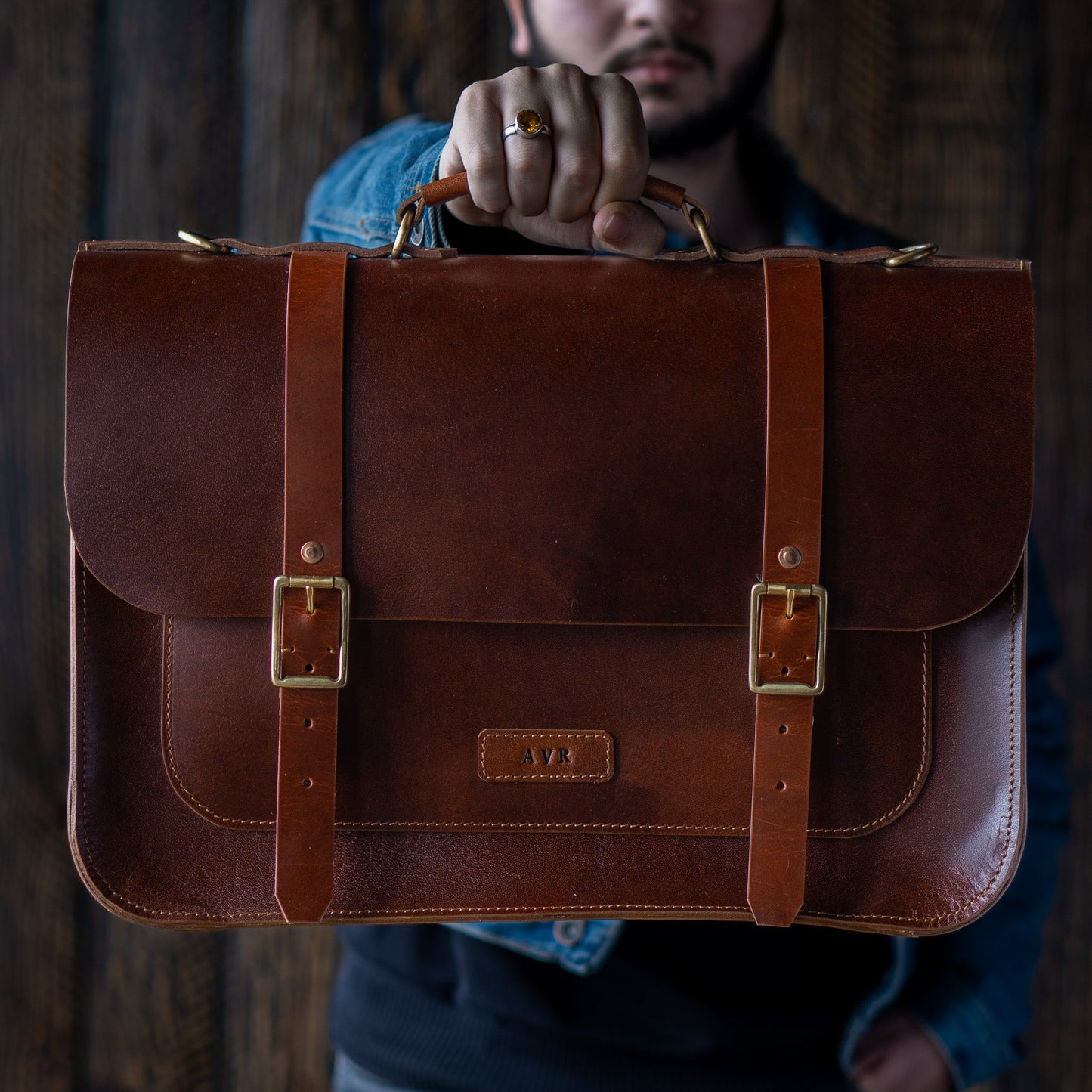 Brooklyn Satchel (Saddle Tan)