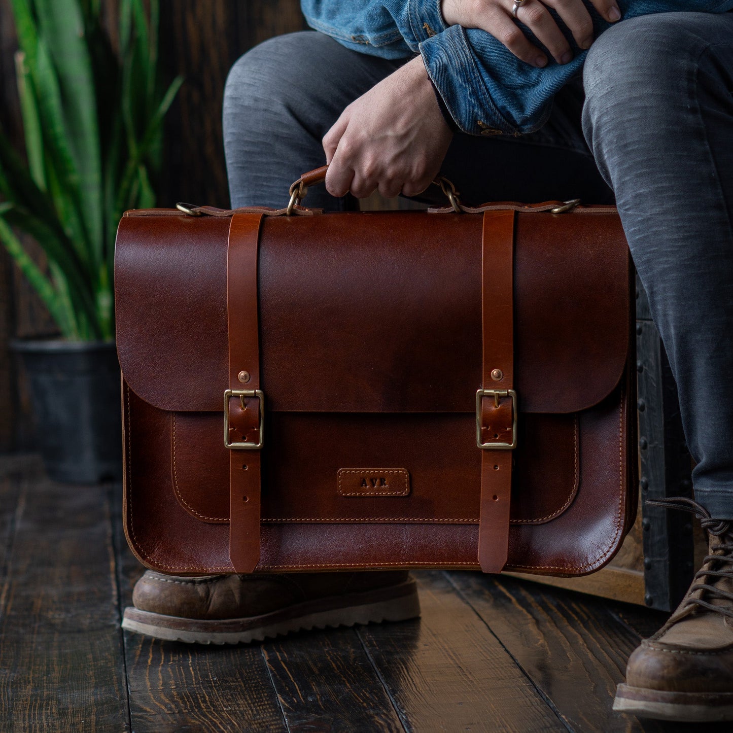 Brooklyn Satchel (Saddle Tan)