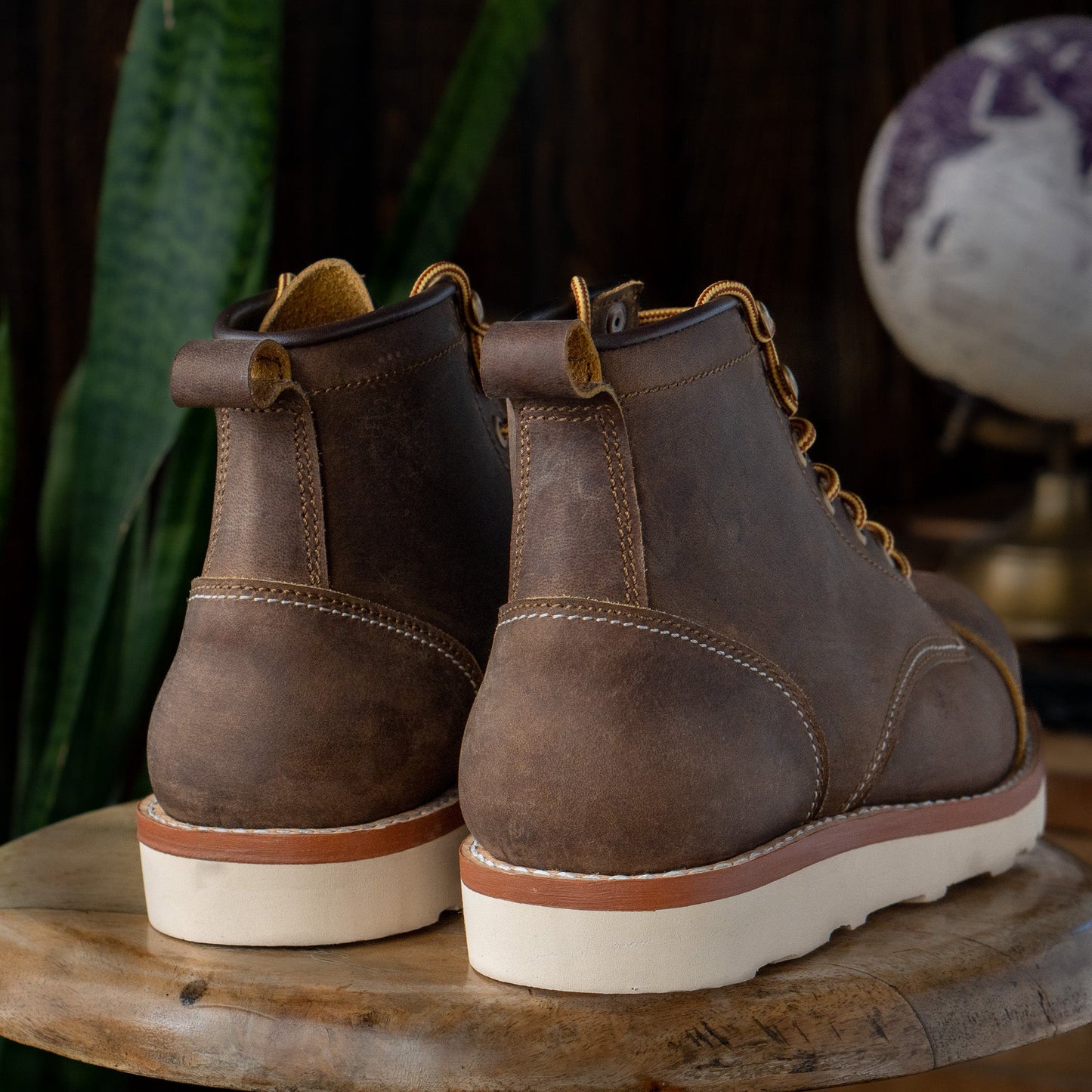 Ranger Scout Toe Cap 6" (Vintage Brown) Goodyear Welted