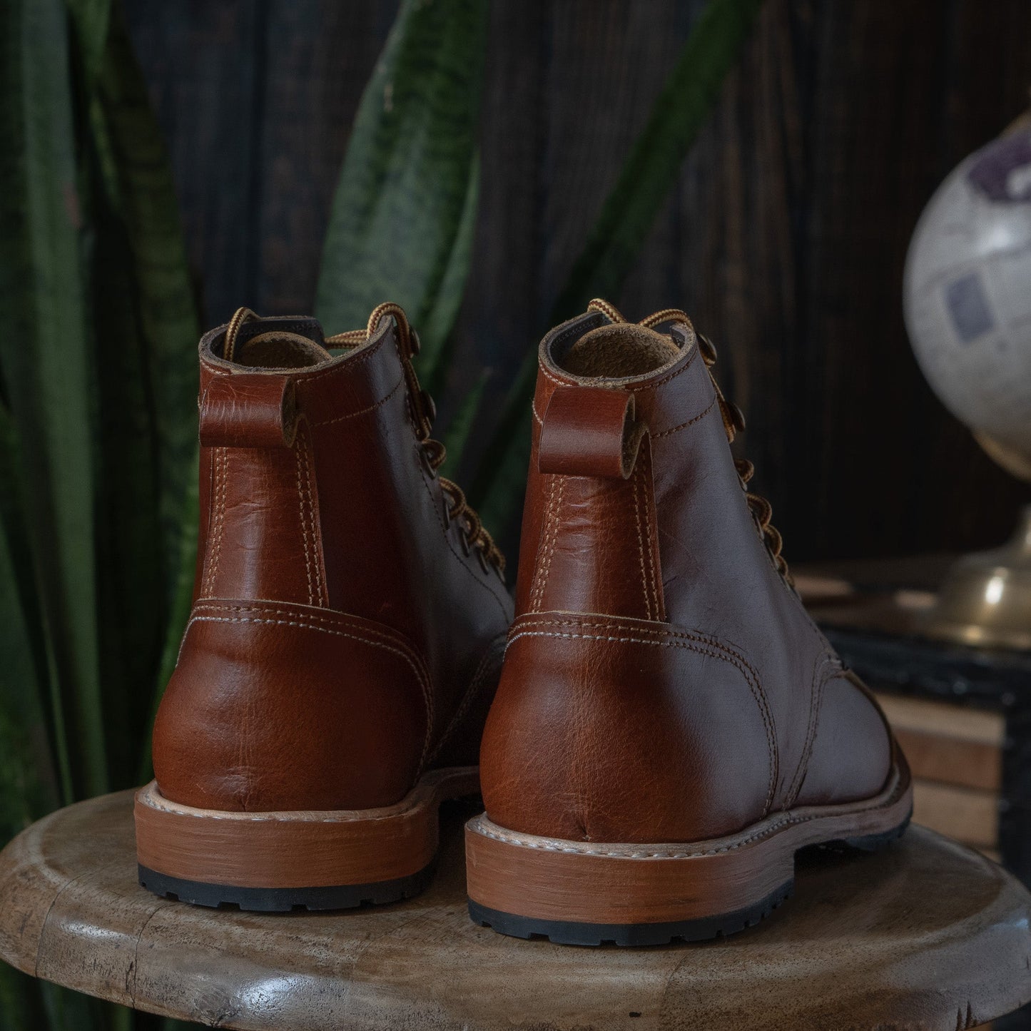 Legacy Toe Cap Boot 6" (Saddle Tan) Goodyear Welted