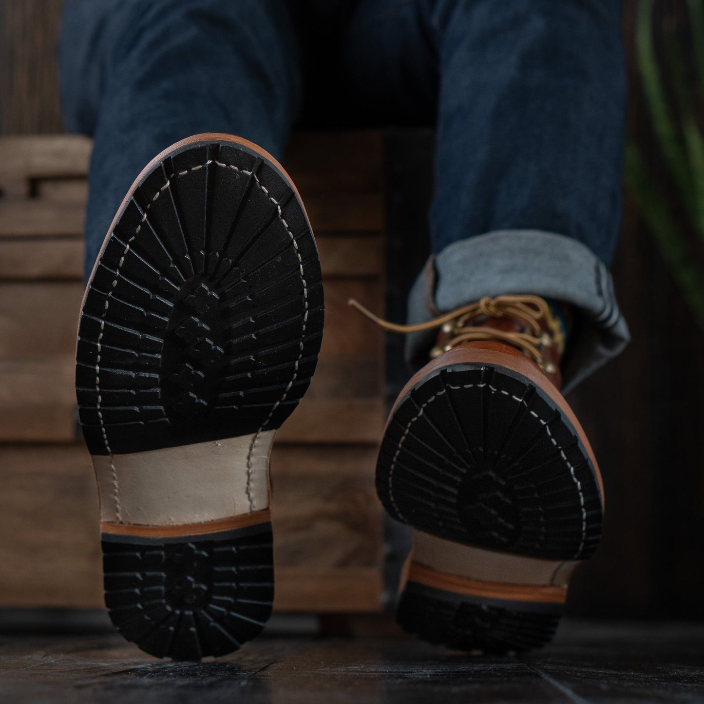 Legacy Toe Cap Boot 6" (Saddle Tan) Goodyear Welted