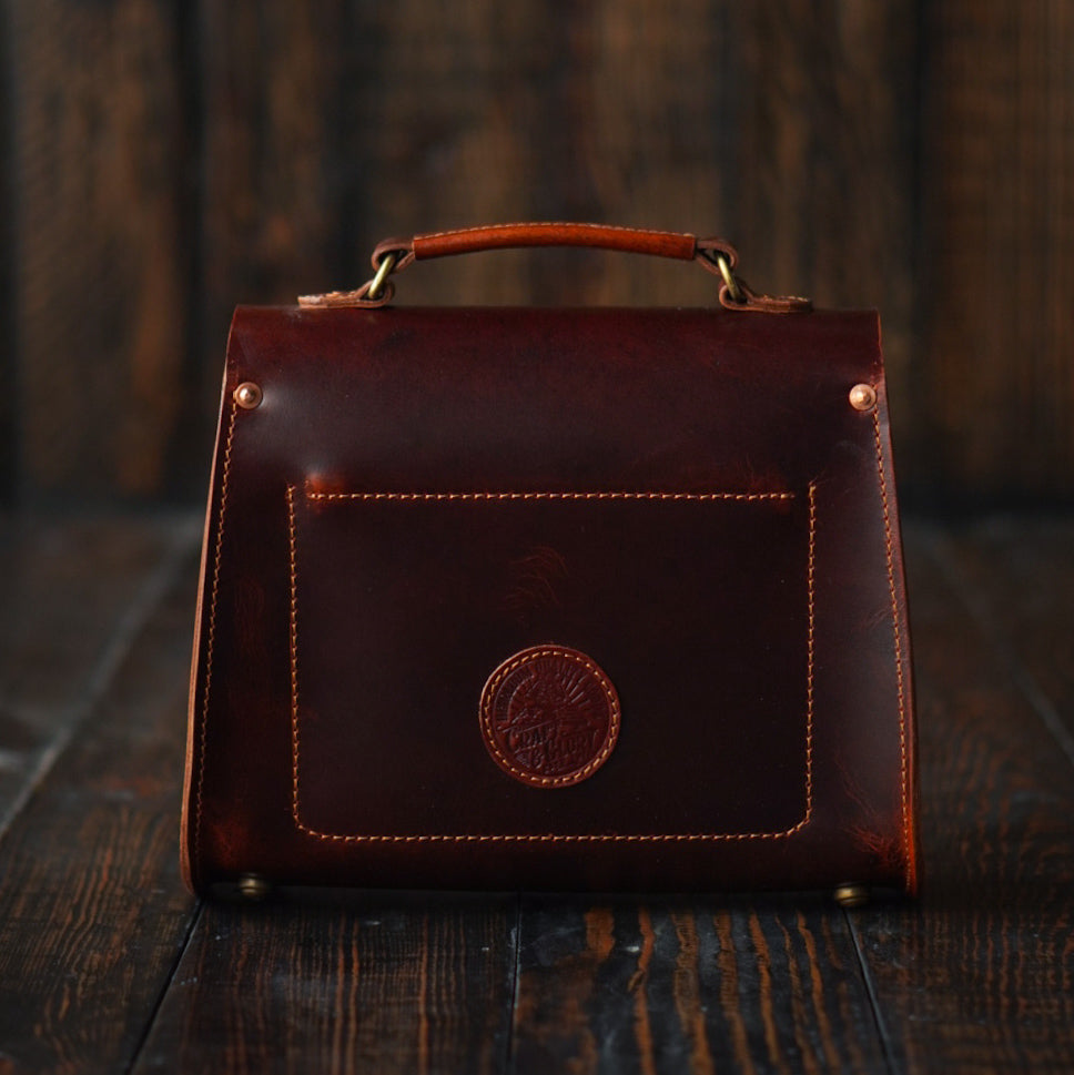 Victoria Handbag (Saddle Tan)