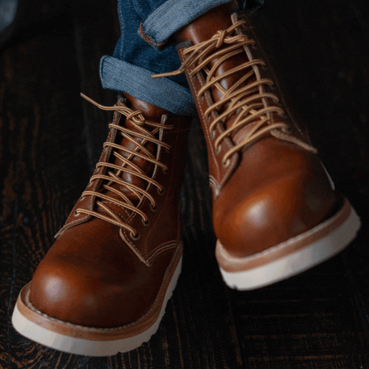 Field Boots 6" (Saddle Tan) Goodyear Welted