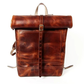 Legacy Roll Top Backpack (Saddle Tan)
